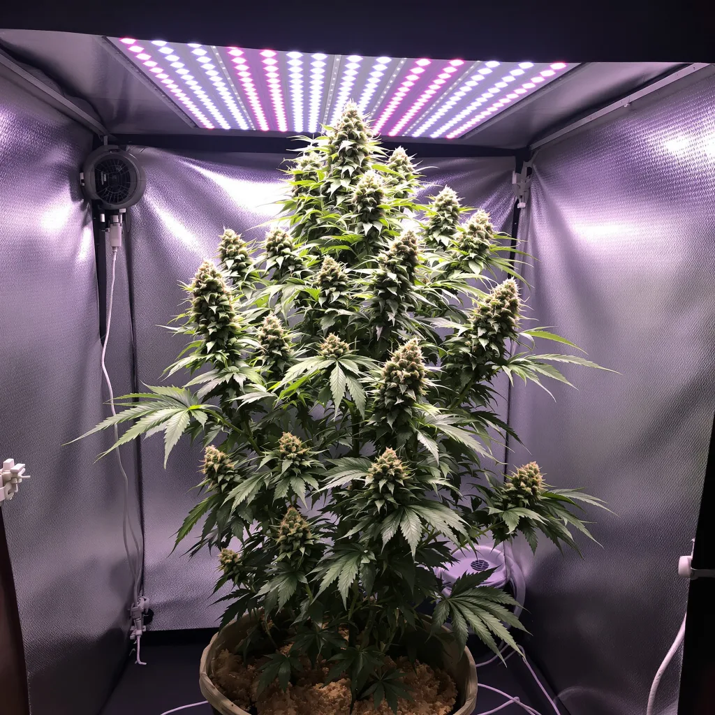 Plante de cannabis Sweet Nina en floraison — 120-180 cm féminisée