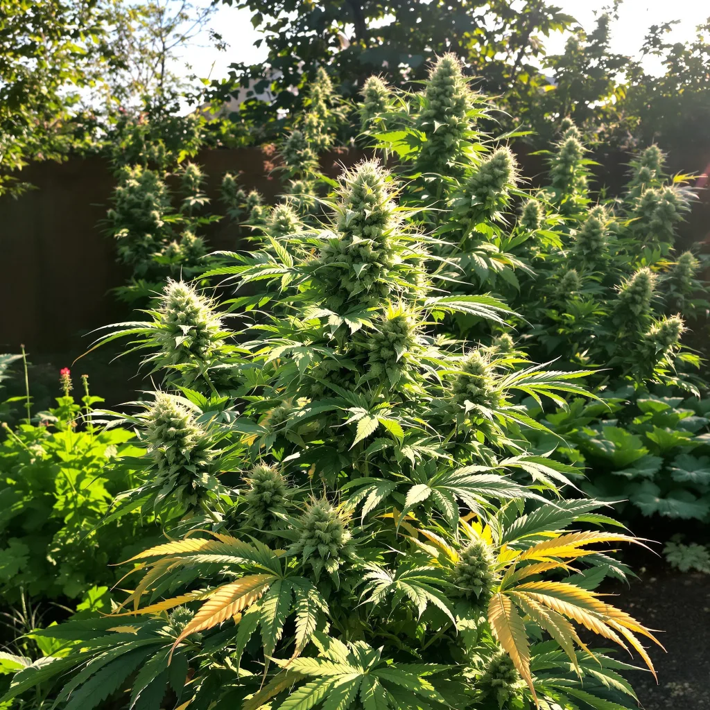 Sweet Tooth 36% indica / 64% sativa — fleur avec trichomes visibles
