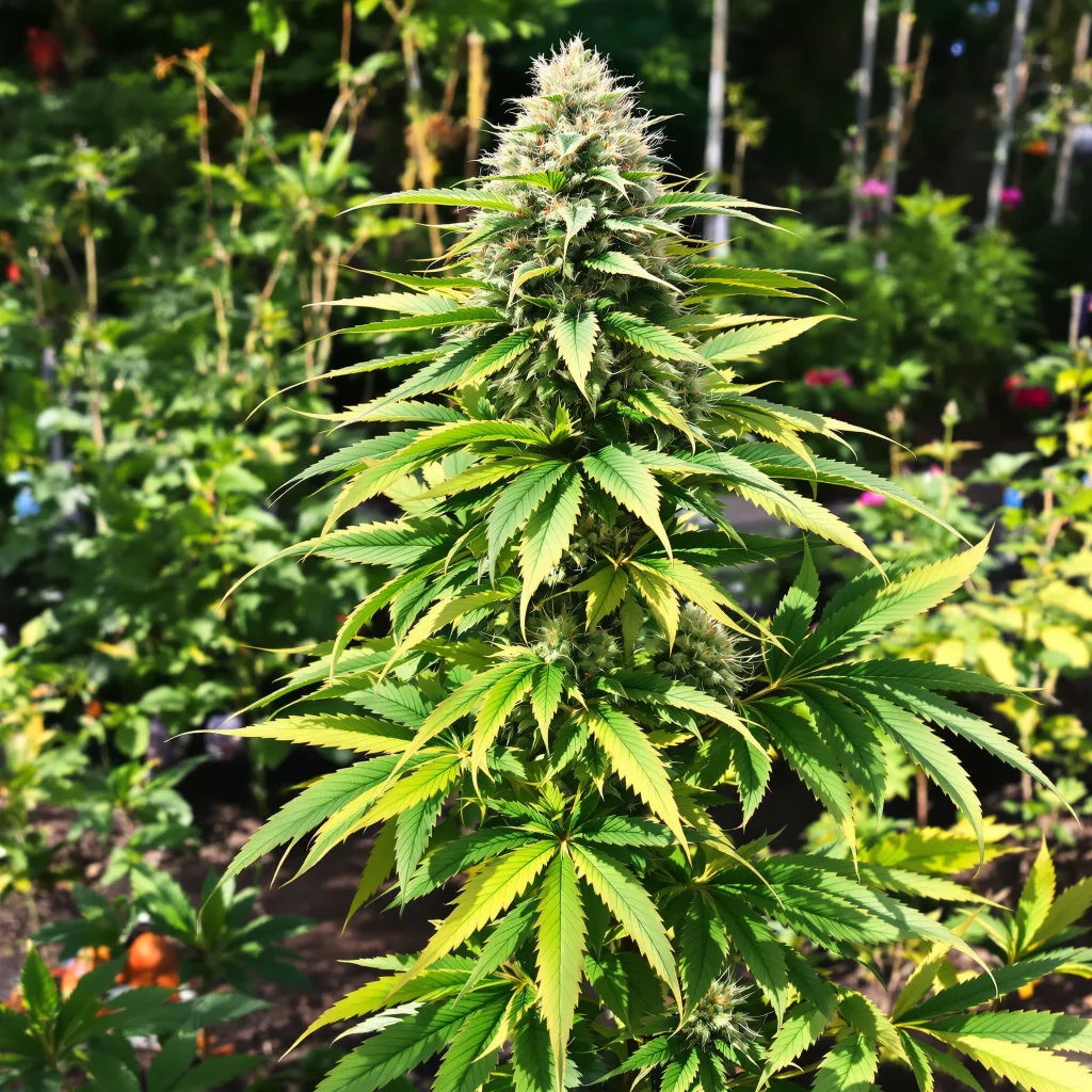 Sweet ZZ 85% indica / 15% sativa — fleur avec trichomes visibles