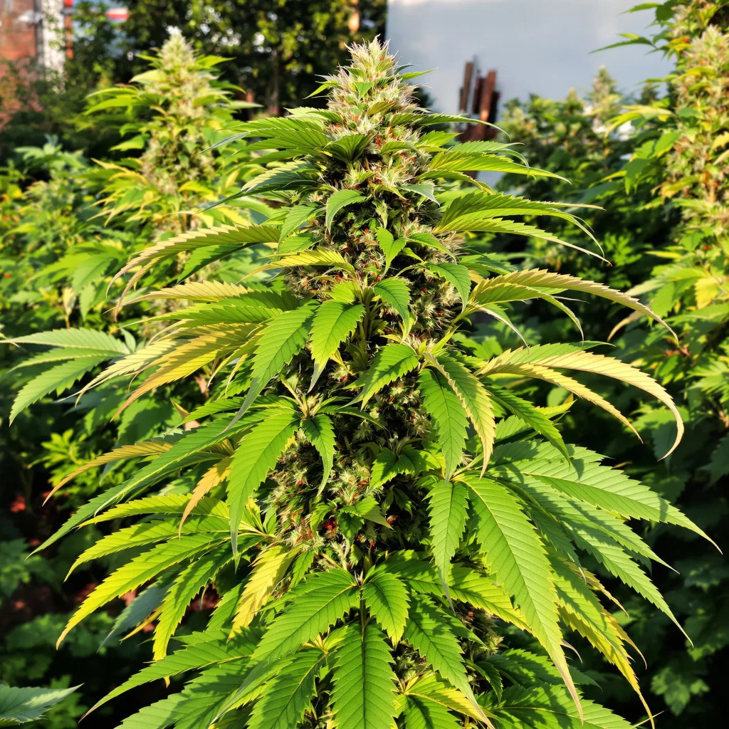 Sweet ZZ 85% indica / 15% sativa — fleur avec trichomes visibles