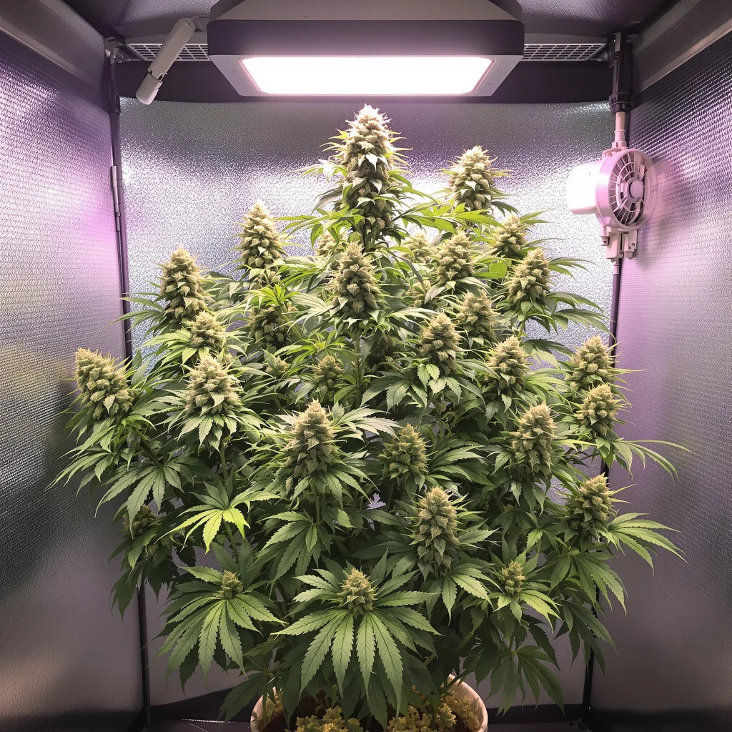 Plante de cannabis Tahoe OG Kush en floraison — 60-100 cm autofloraison