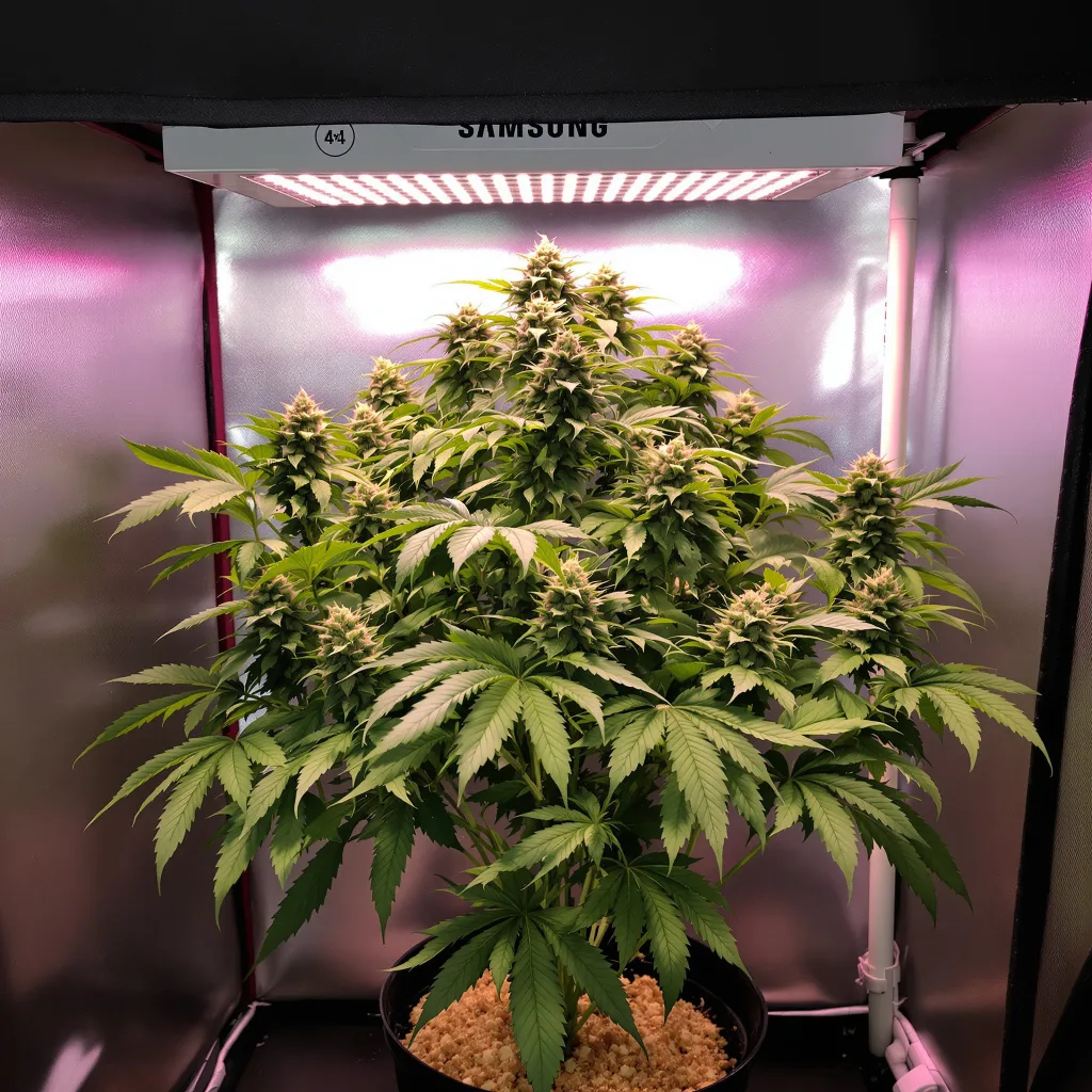 Plante de cannabis Tangerine Dream en floraison — 90-130 cm féminisée