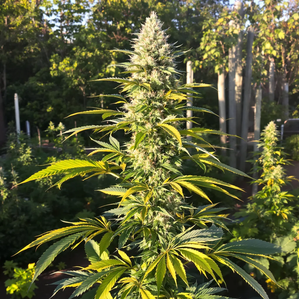 Tangie Dream Book 36% indica / 64% sativa — fleur avec trichomes visibles
