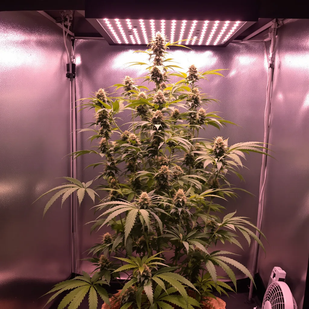 Plante de cannabis Tangie en floraison — 150-200 cm féminisée