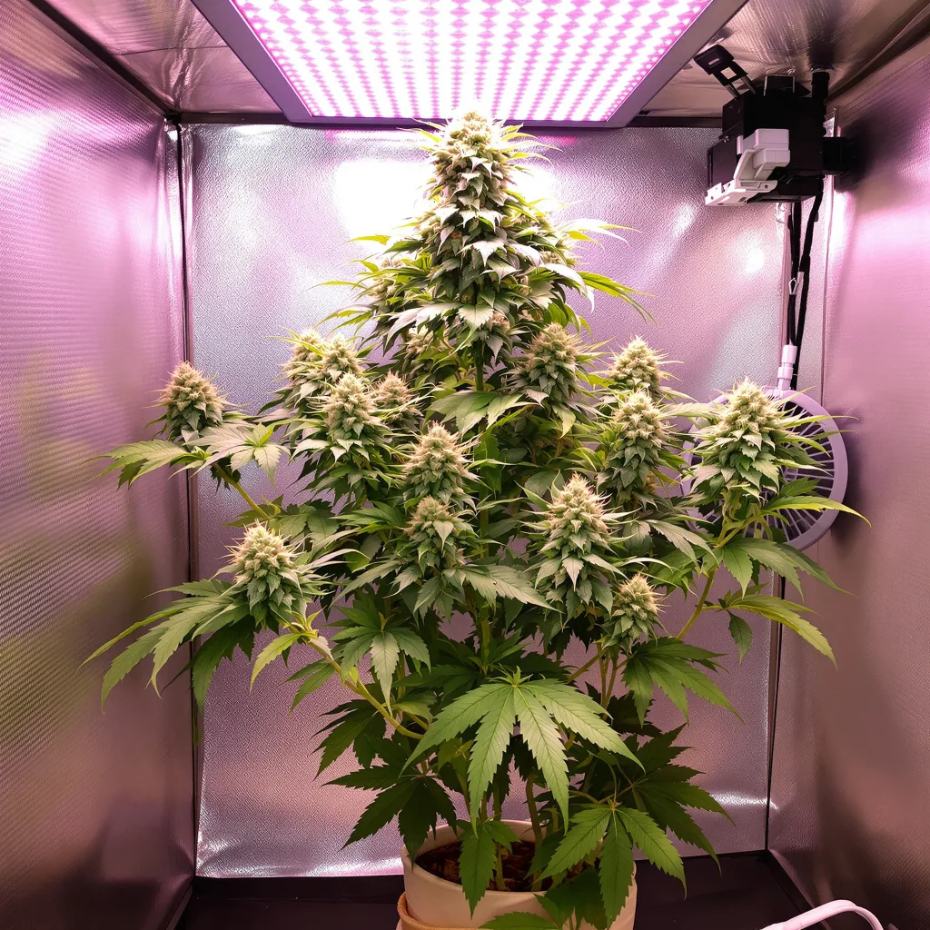 Plante de cannabis Tango en floraison — 120-180 cm féminisée