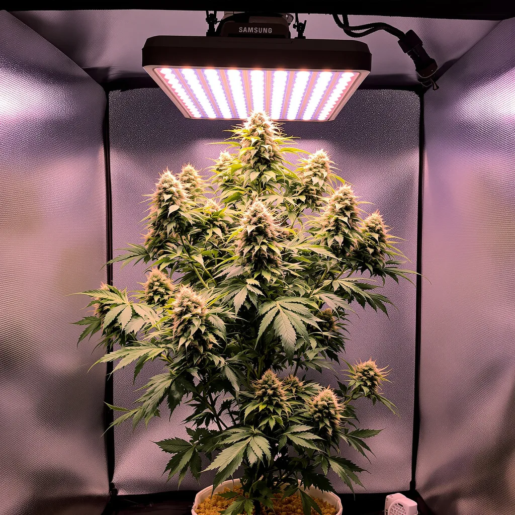 Plante de cannabis Tembo Kush en floraison — 120-180 cm féminisée