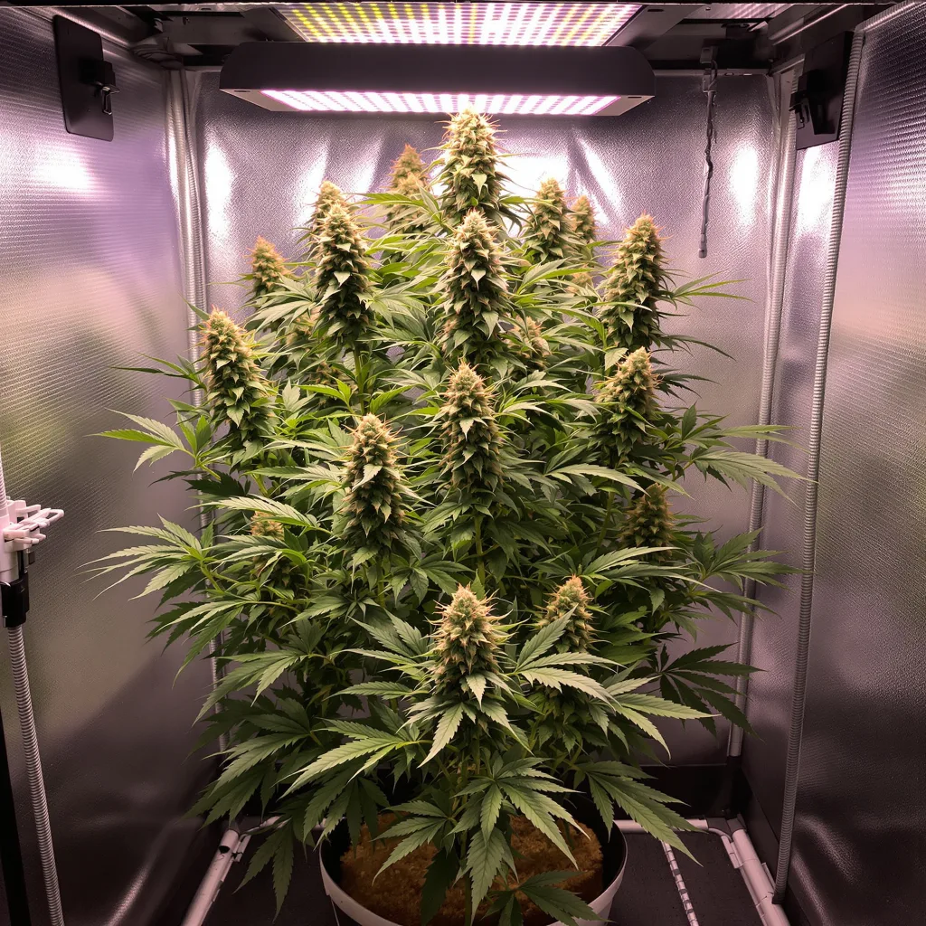 Plante de cannabis The Truth en floraison — 120-180 cm féminisée