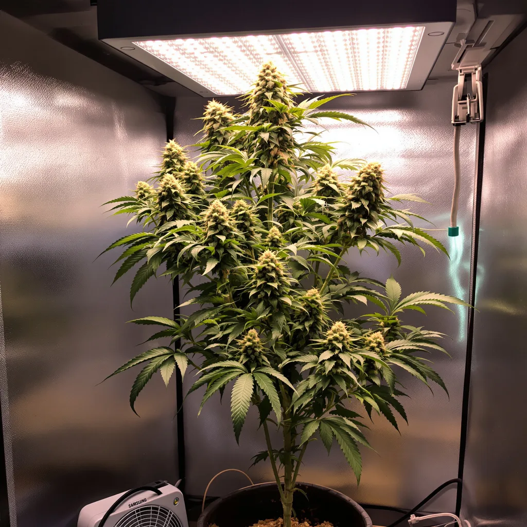 Plante de cannabis Tiger Woods en floraison — 120-180 cm féminisée