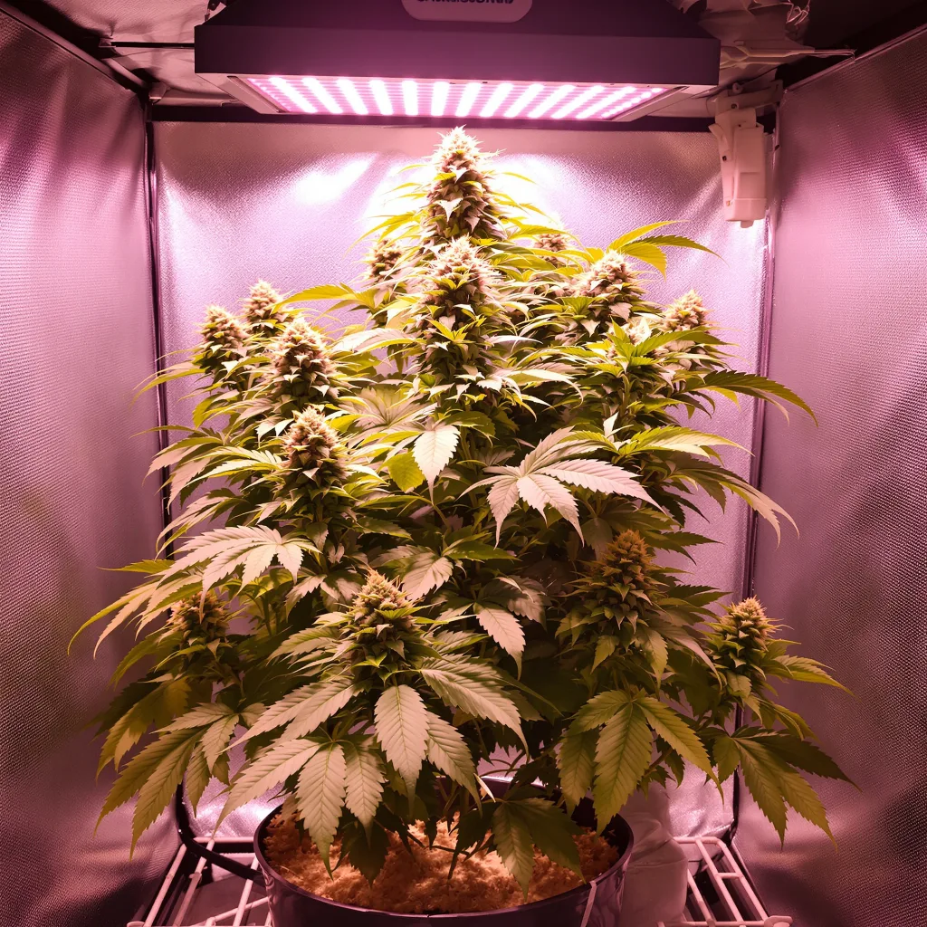 Plante de cannabis Tigermelon en floraison — 90-130 cm féminisée