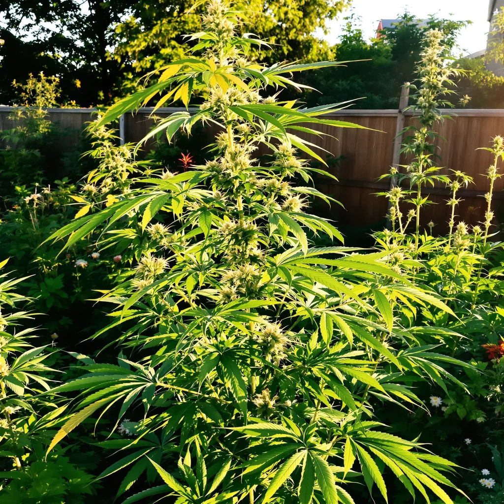 Timewreck 25% indica / 75% sativa — fleur avec trichomes visibles