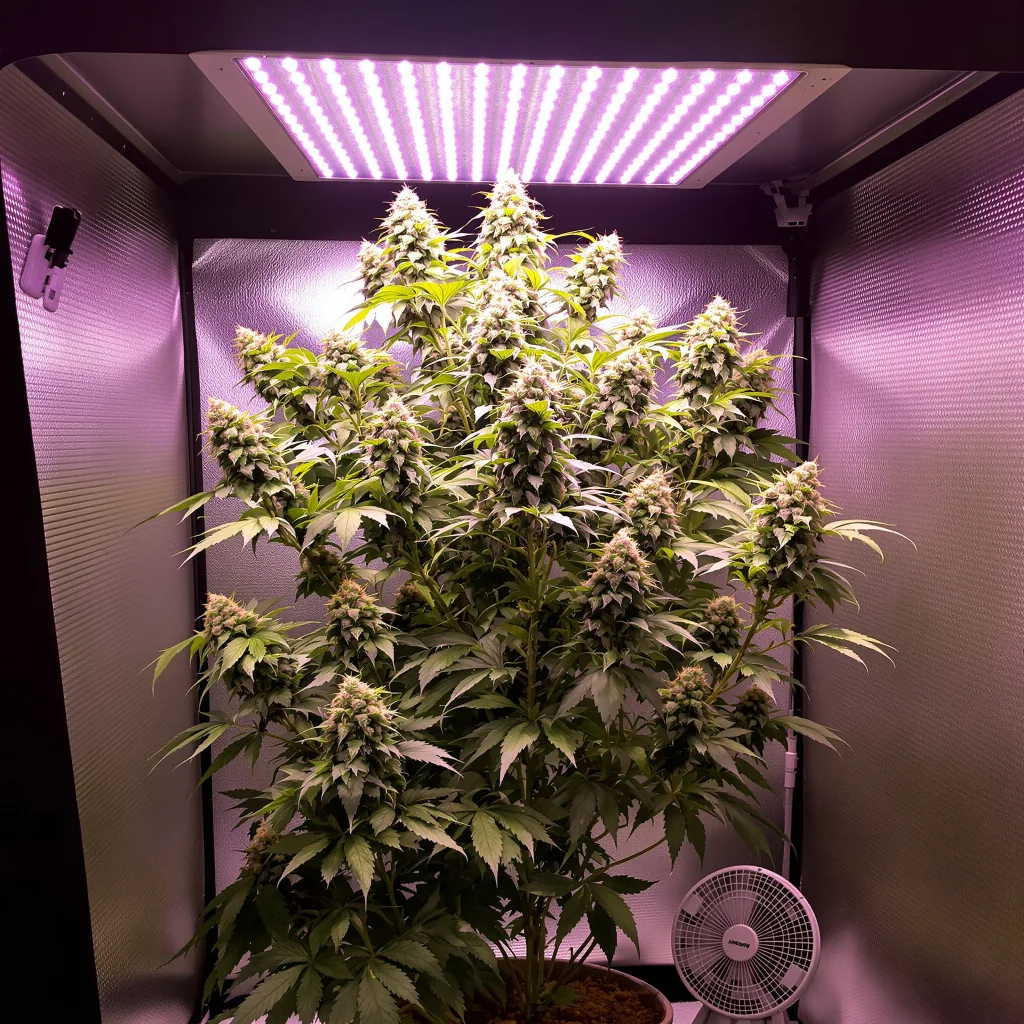 Plante de cannabis Trainwreck en floraison — 120-180 cm féminisée