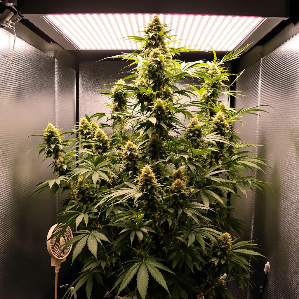 Plante de cannabis Tree of Life en floraison — 150-200 cm féminisée