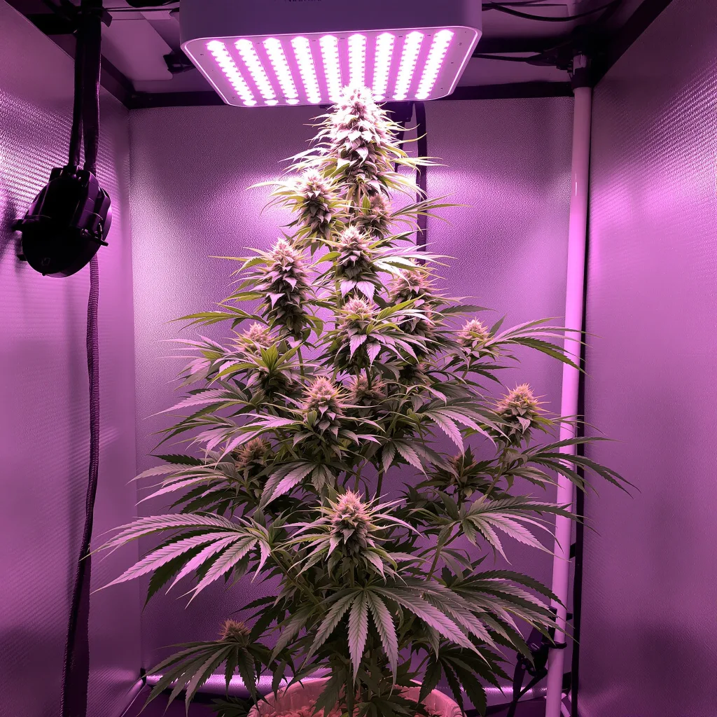 Plante de cannabis Tropic Thunder en floraison — 150-200 cm féminisée