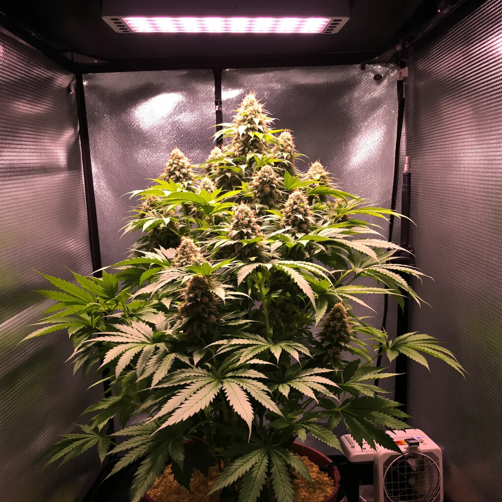 Plante de cannabis Tuna Kush en floraison — 90-130 cm féminisée