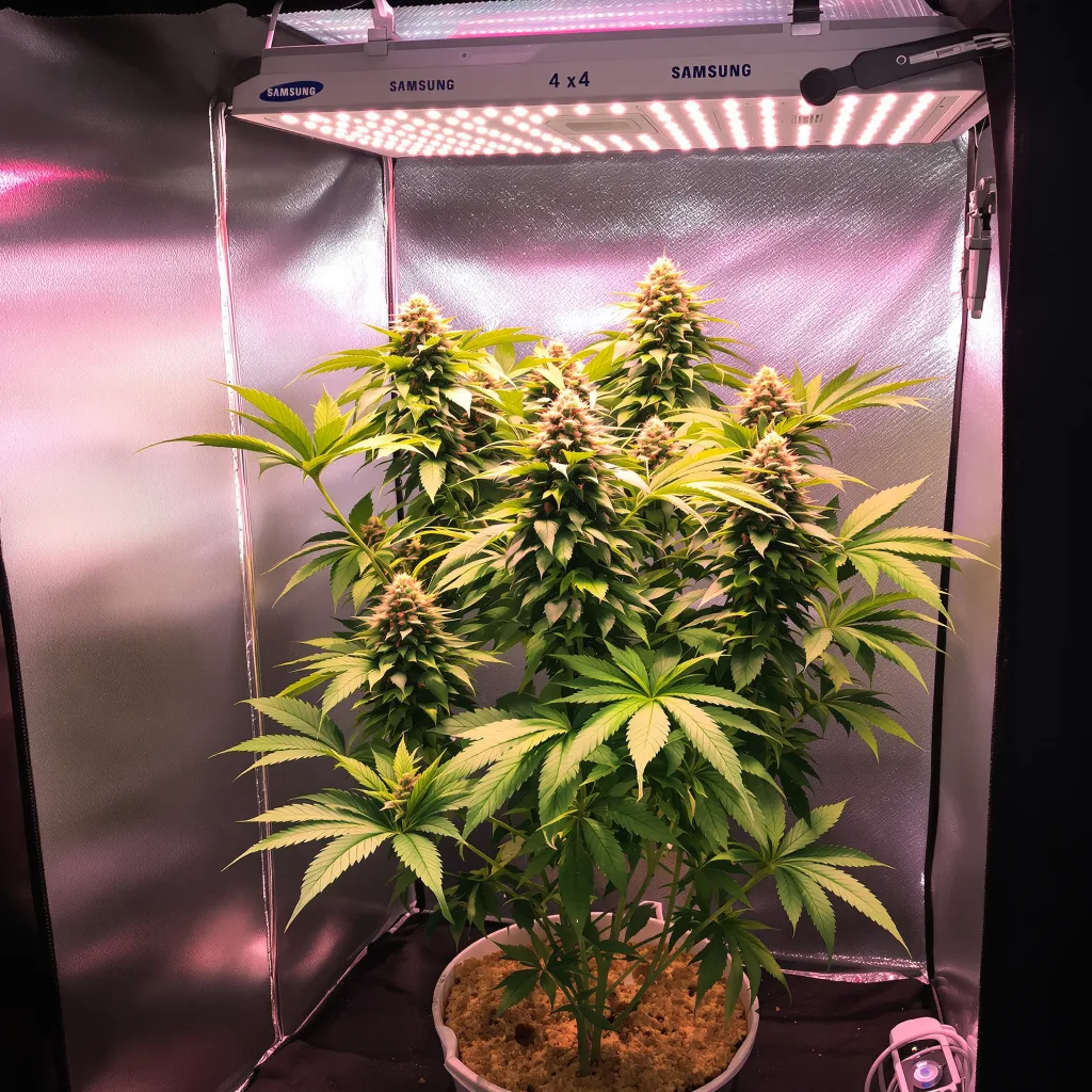 Plante de cannabis Tyson en floraison — 60-100 cm autofloraison