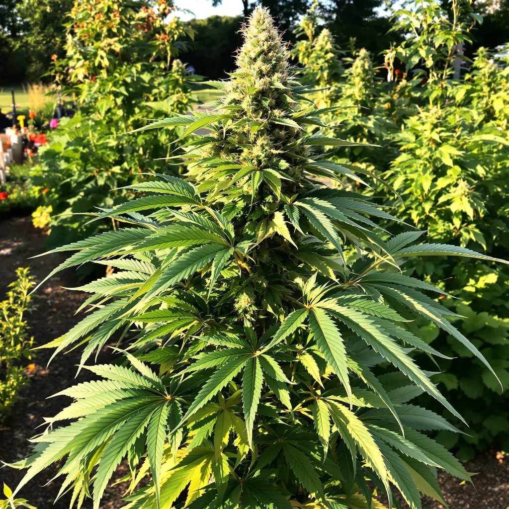 U2 Kush 88% indica / 12% sativa — fleur avec trichomes visibles