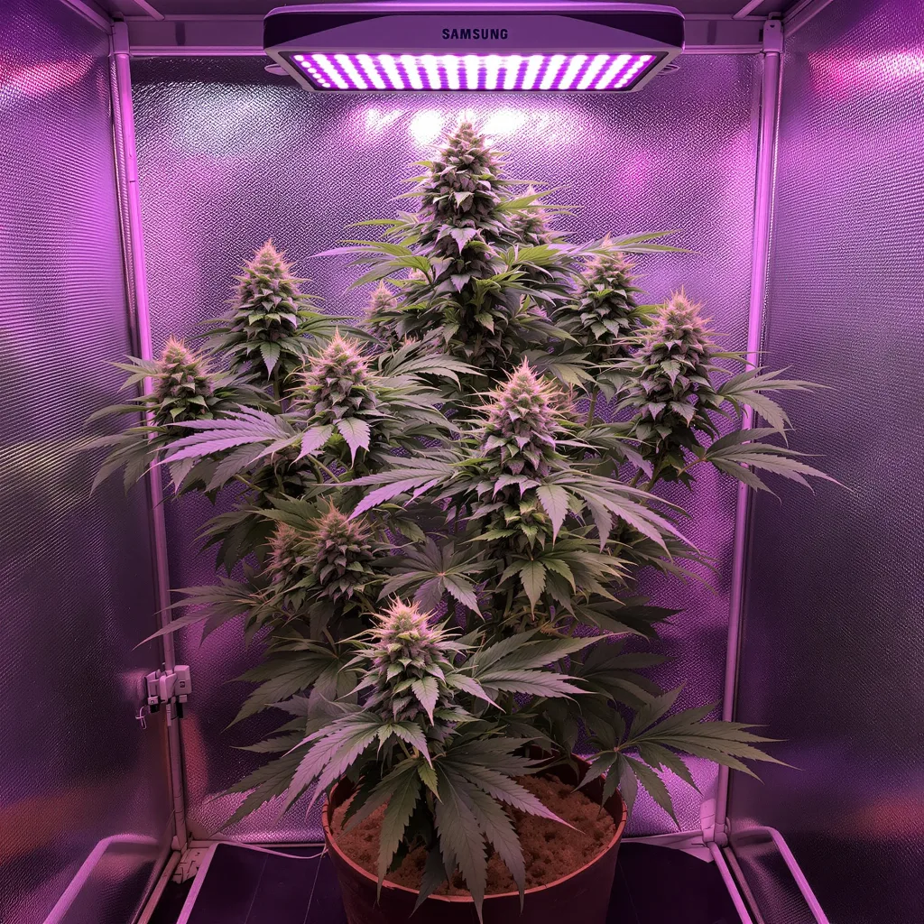 Plante de cannabis Valley Ghash en floraison — 120-180 cm féminisée
