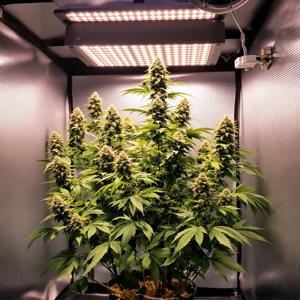 Plante de cannabis Venus OG en floraison — 60-100 cm autofloraison