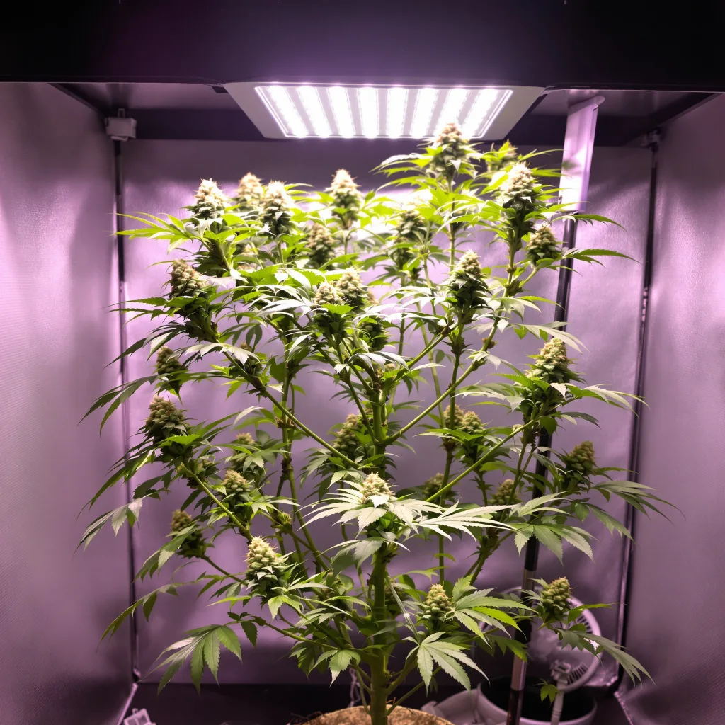 Plante de cannabis Wedding Cake en floraison — 120-180 cm féminisée