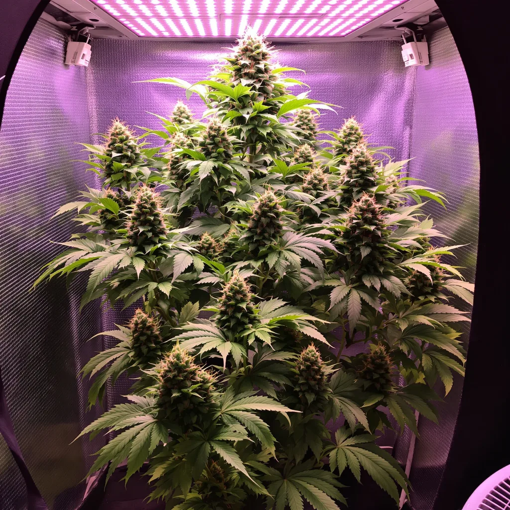 Plante de cannabis White Berry en floraison — 120-180 cm féminisée