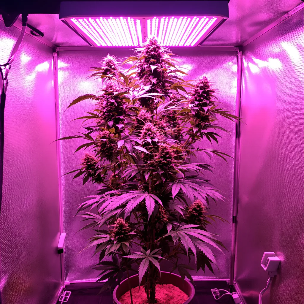 Plante de cannabis White Buffalo en floraison — 60-100 cm autofloraison