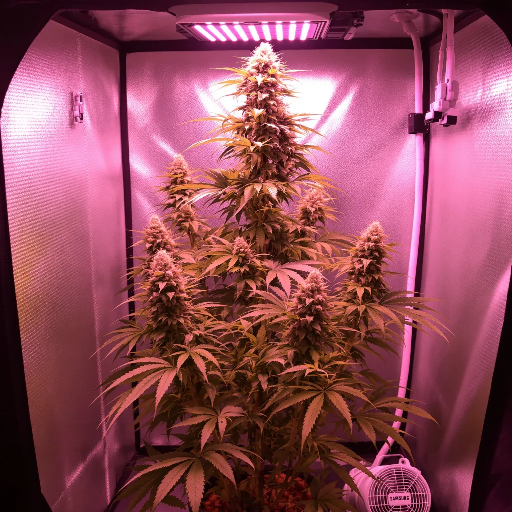 Plante de cannabis White Buffalo en floraison — 150-200 cm féminisée