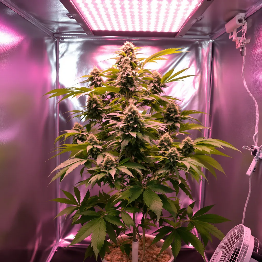 Plante de cannabis White Empress en floraison — 90-130 cm féminisée
