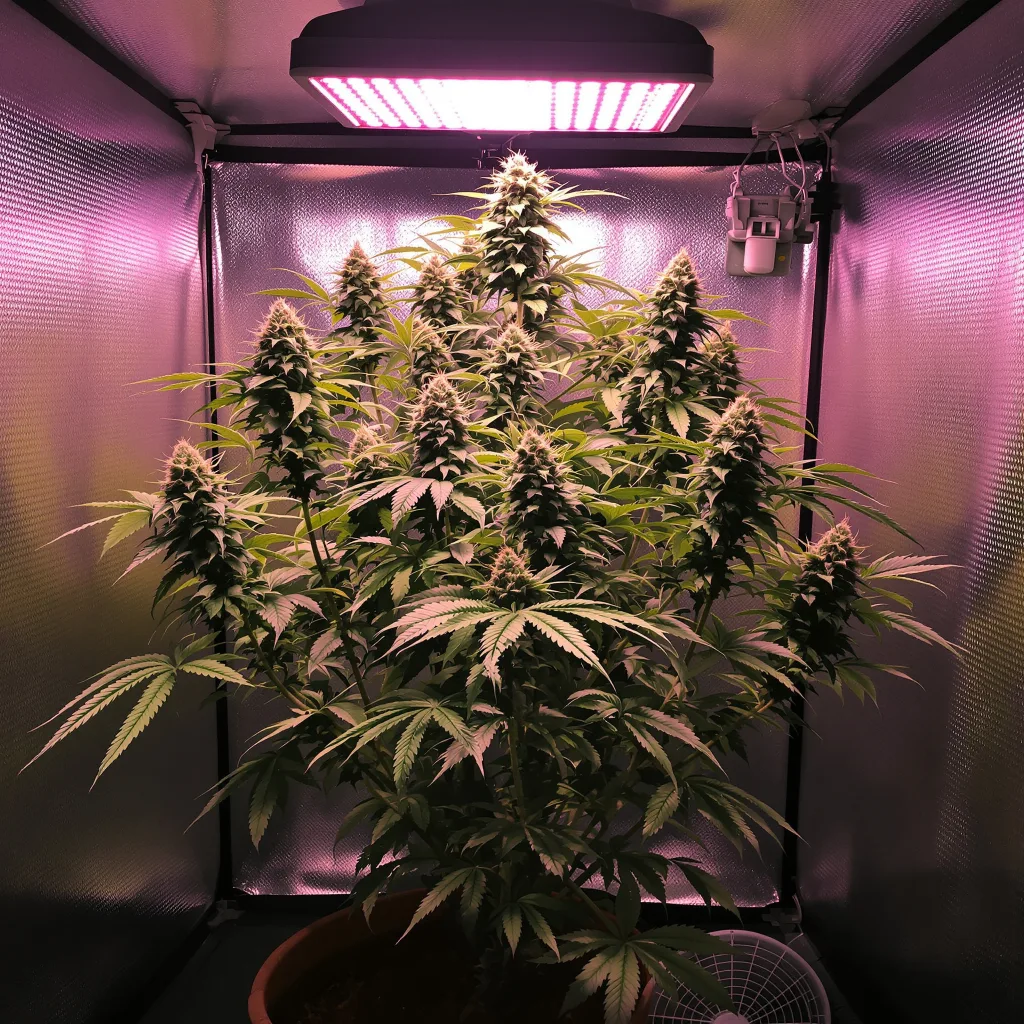 Plante de cannabis White Kryptonite en floraison — 120-180 cm féminisée