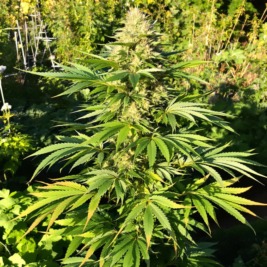 White Runtz 70% indica / 30% sativa — fleur avec trichomes visibles