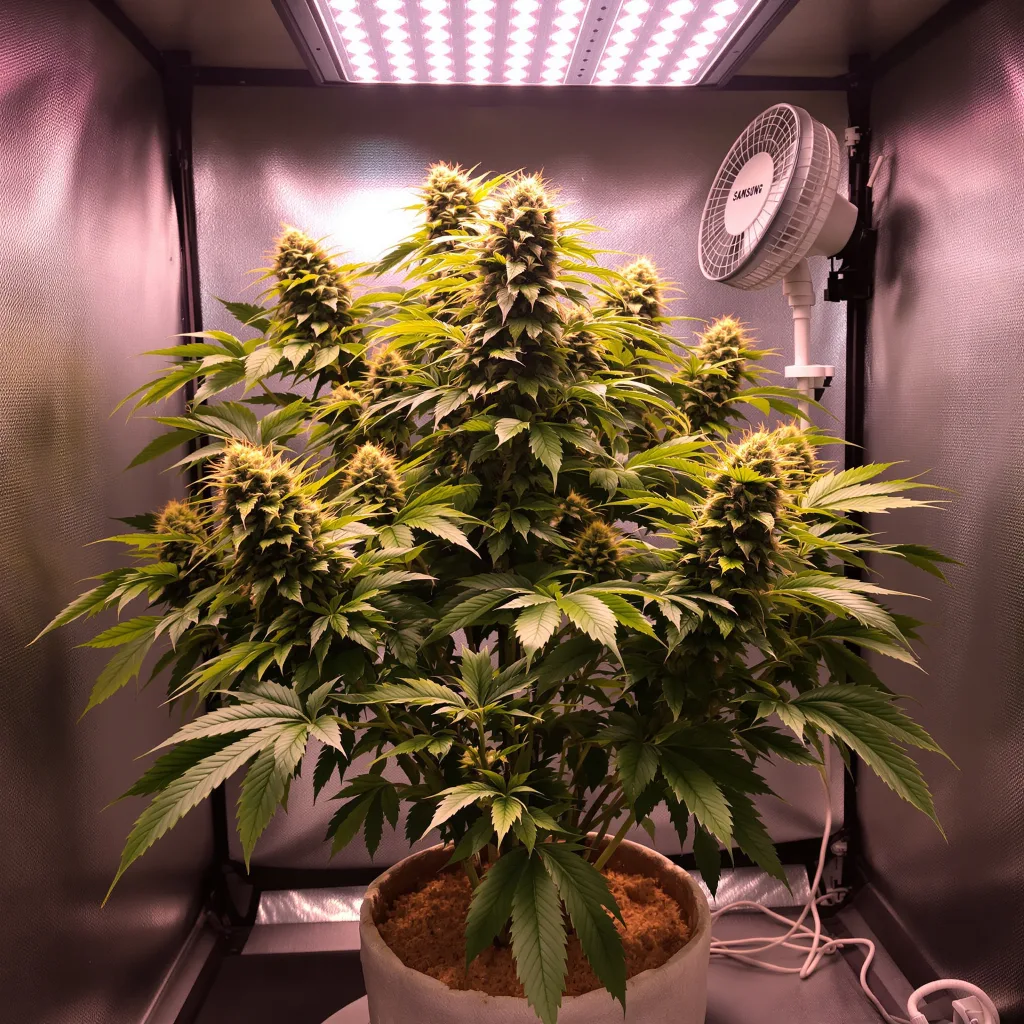 Plante de cannabis Wild Hog en floraison — 60-100 cm autofloraison