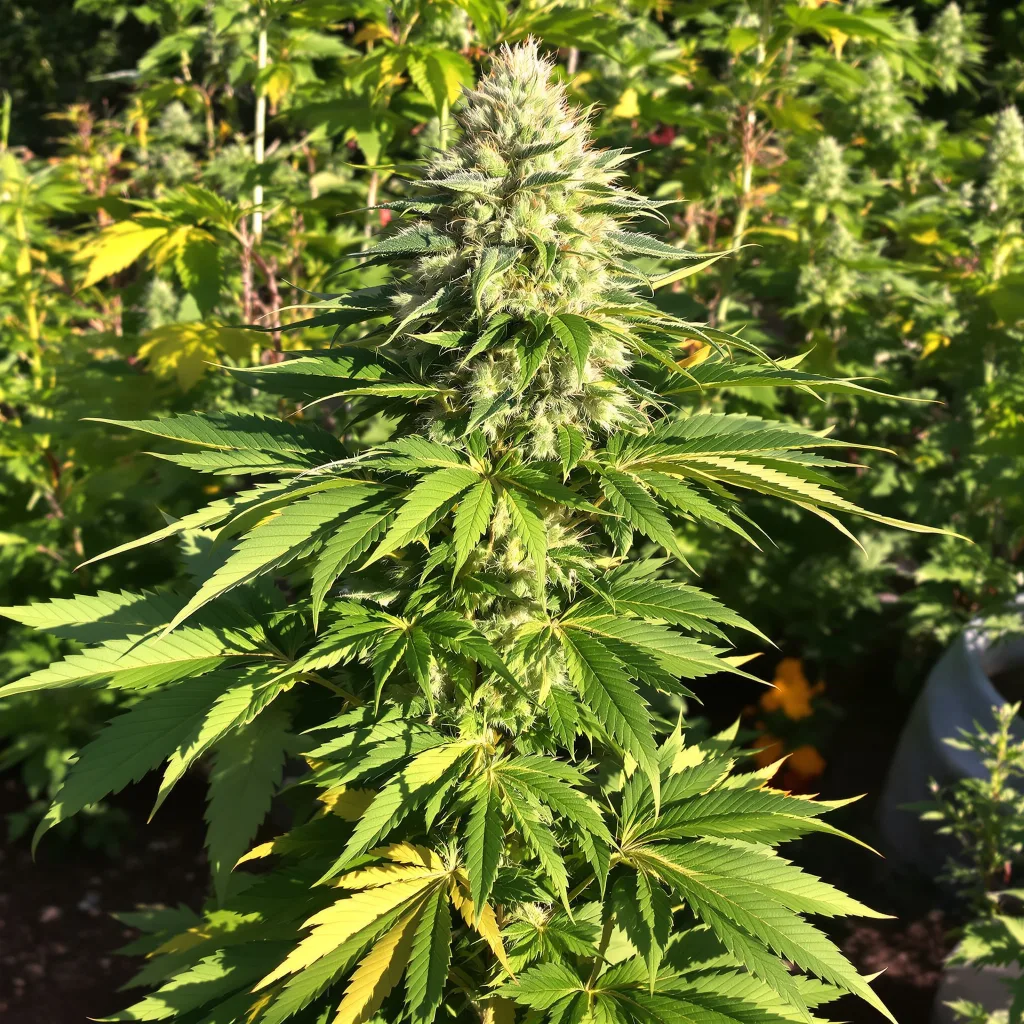 Wild Hog 81% indica / 19% sativa — fleur avec trichomes visibles