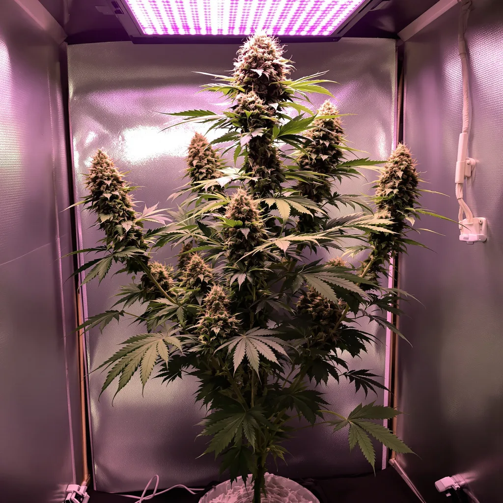 Plante de cannabis Wildberry en floraison — 120-180 cm féminisée