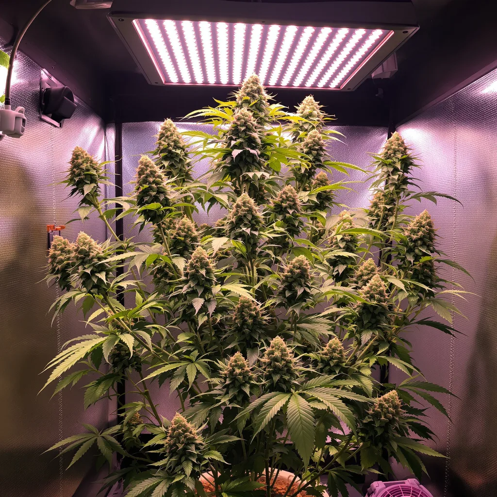 Plante de cannabis Willie Nelson en floraison — 120-180 cm féminisée