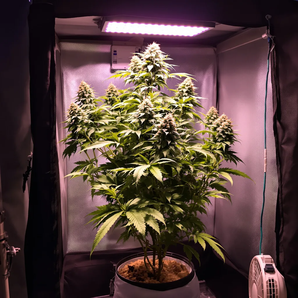 Plante de cannabis Willy's Wonder en floraison — 60-100 cm autofloraison