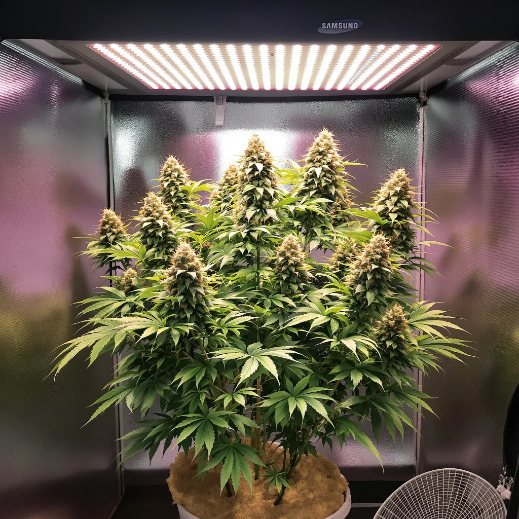 Plante de cannabis Wilson en floraison — 60-100 cm autofloraison