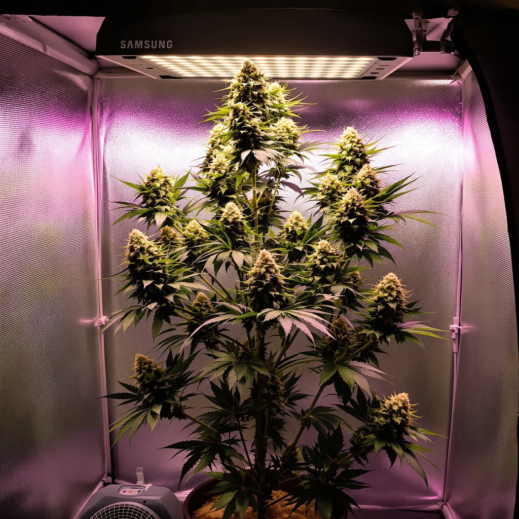 Plante de cannabis Wilson en floraison — 120-180 cm féminisée
