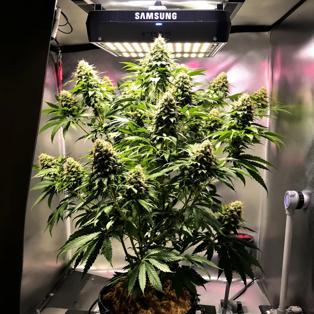 Plante de cannabis Wonder Woman en floraison — 60-100 cm autofloraison
