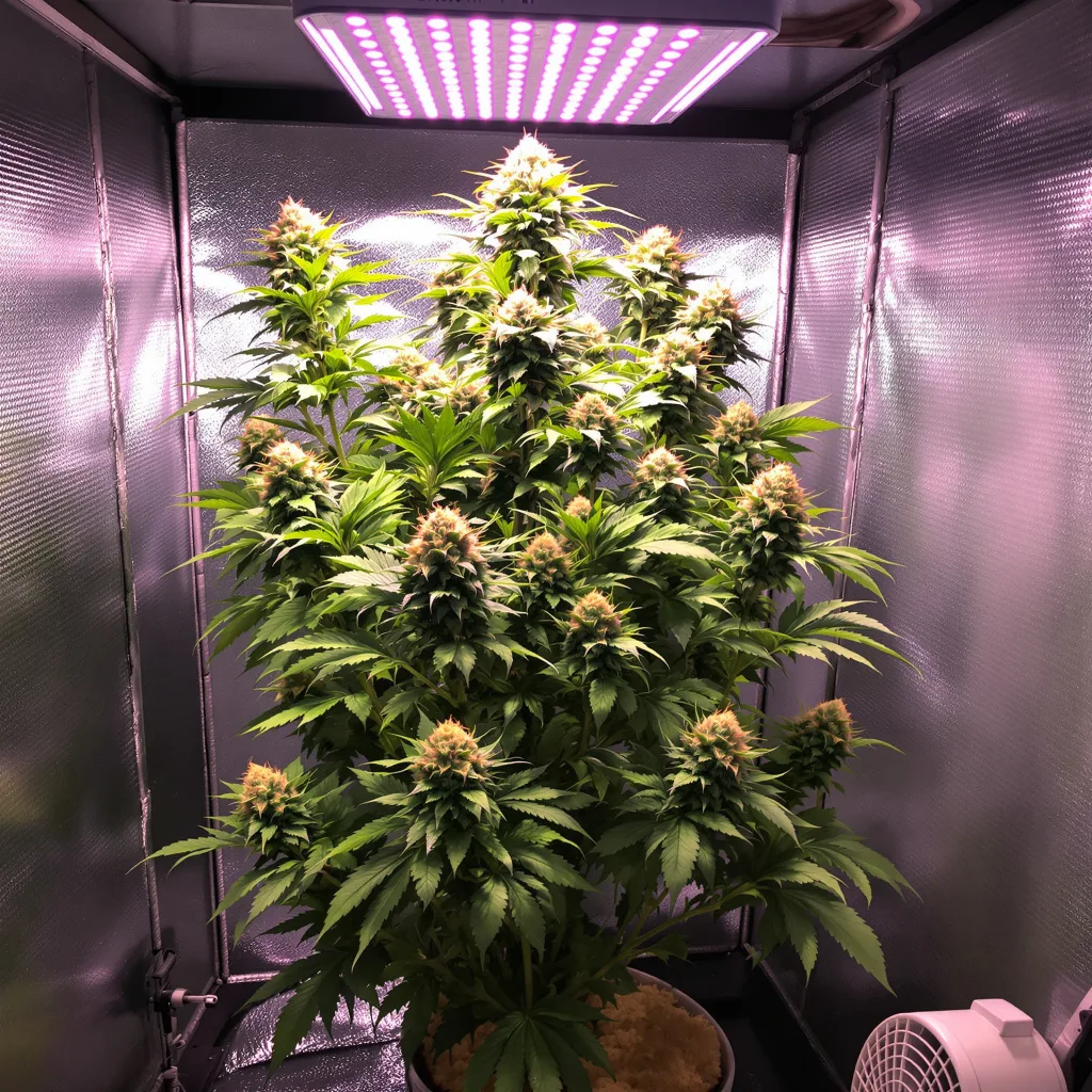 Plante de cannabis WTF en floraison — 60-100 cm autofloraison