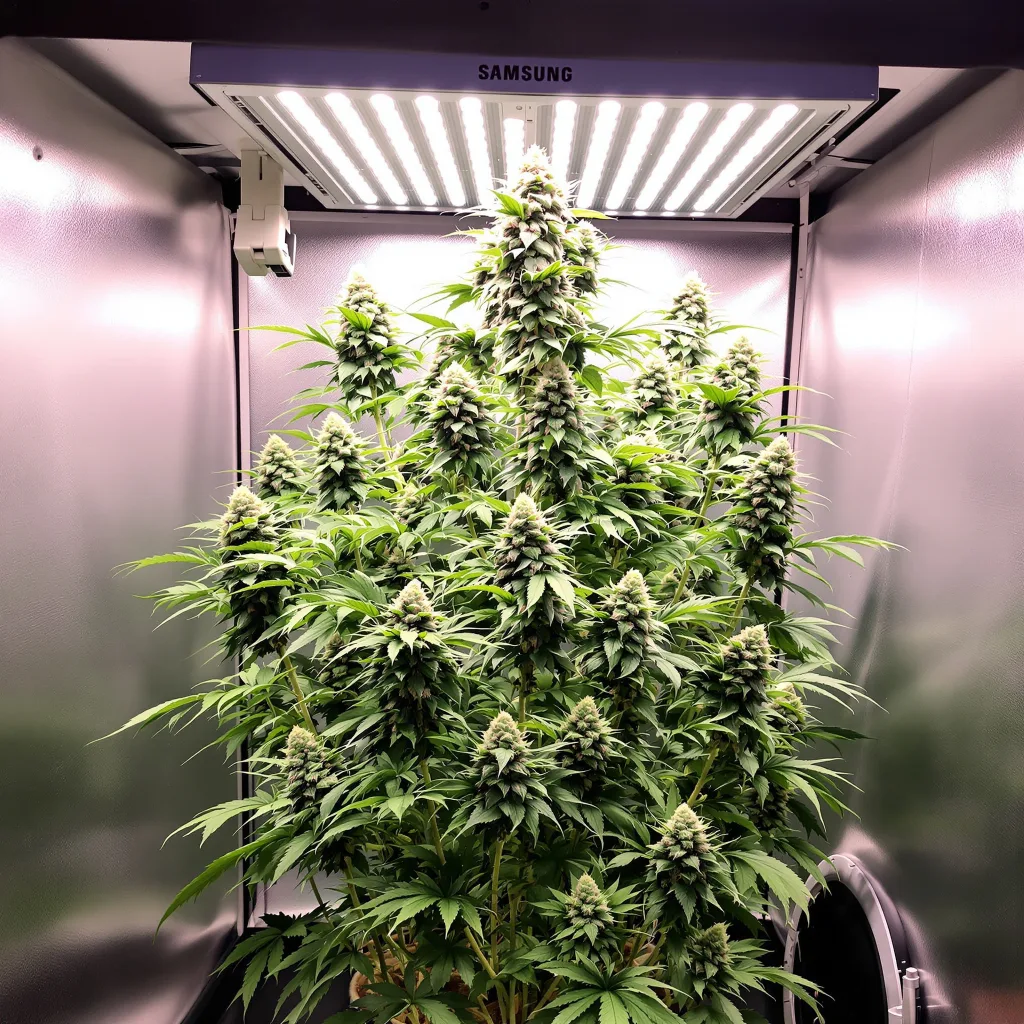 Plante de cannabis WTF en floraison — 120-180 cm féminisée