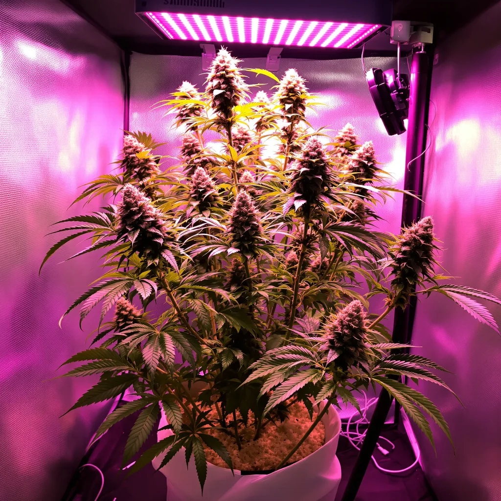Plante de cannabis X-Files en floraison — 120-180 cm féminisée
