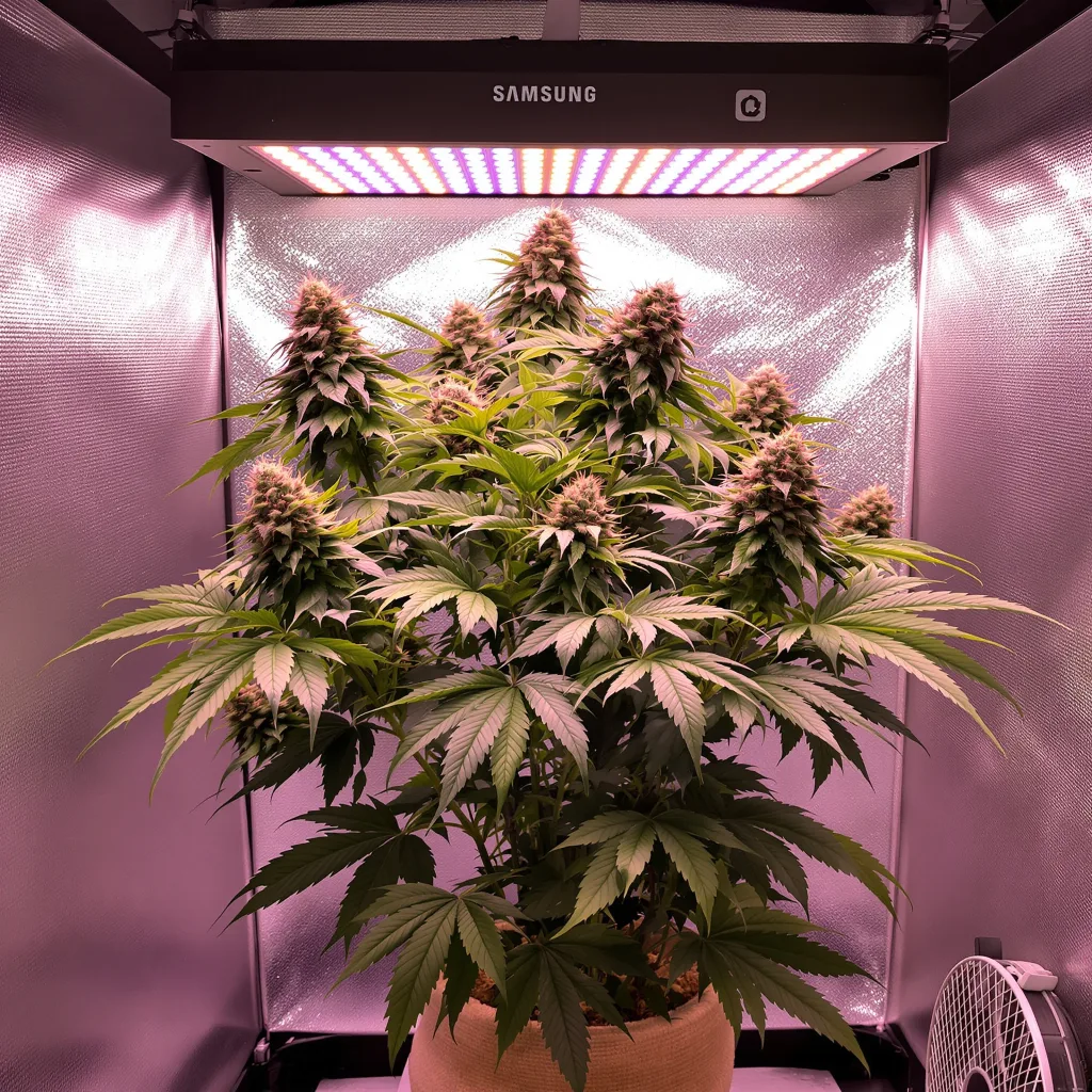 Plante de cannabis XXX 420 en floraison — 60-100 cm autofloraison