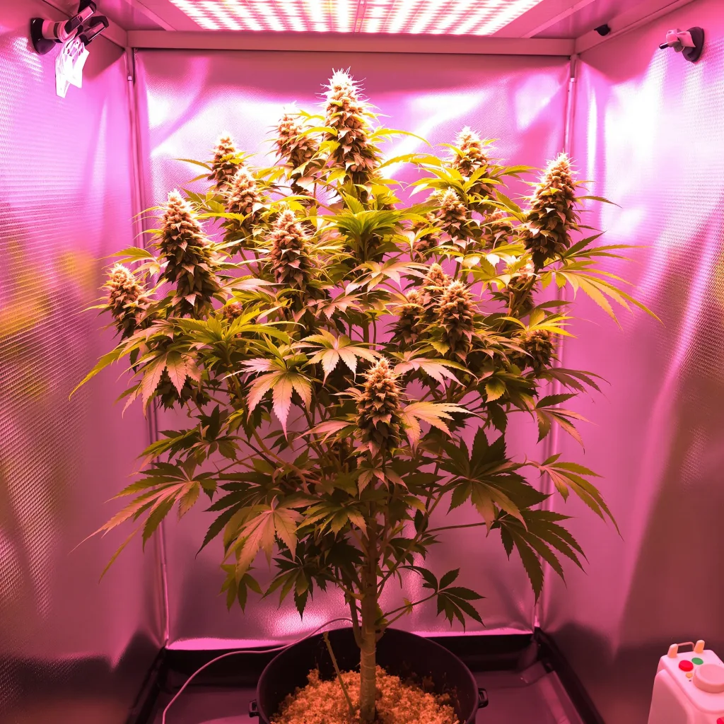 Plante de cannabis Yoda OG en floraison — 120-180 cm féminisée