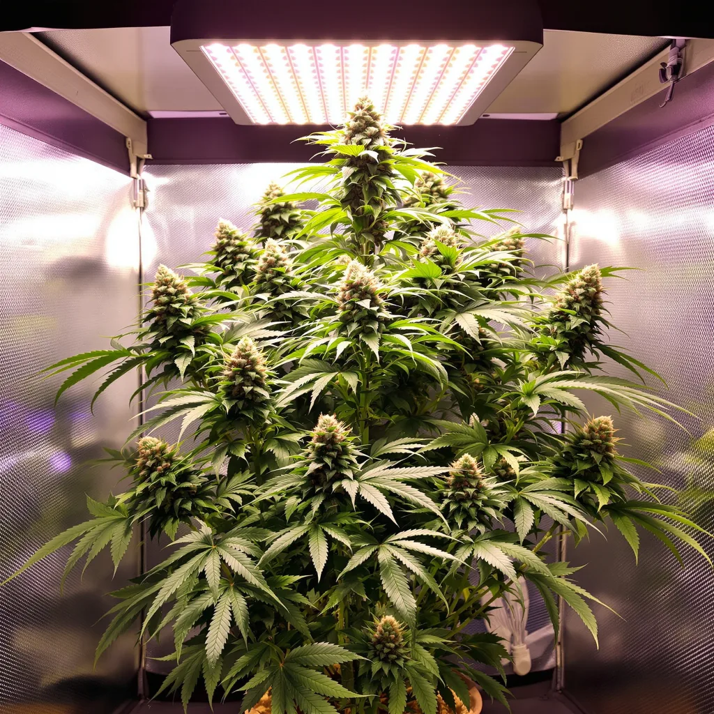 Plante de cannabis Zkittlez en floraison — 120-180 cm féminisée