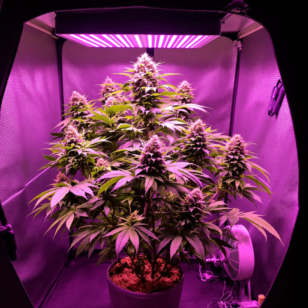 Plante de cannabis Zombie Kush en floraison — 90-130 cm féminisée